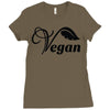 vegan Ladies Fitted T-Shirt