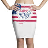 happy 4th of july Pencil Skirts