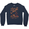 the floor is lava Crewneck Sweatshirt
