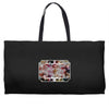 merry christmas Weekender Totes