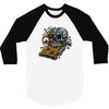 pizzaskull sticker original 3/4 Sleeve Shirt