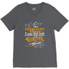 I'm a february woman I was born with my heart V-Neck Tee