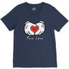 mickey et l'amour en V-Neck Tee