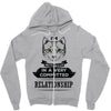 I Am Cat Actually In A Very Commited Relationship Zipper Hoodie