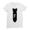dropping f bomb Ladies Fitted T-Shirt