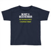 i am not a weatherman but you should expect a few inches funny Toddler T-shirt