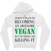 vegan Zipper Hoodie
