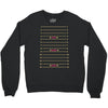 yes wow diva length check Crewneck Sweatshirt
