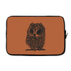 owl on athletic Laptop sleeve