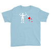 blackbeard's flag pirate edward teach Youth Tee