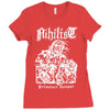 nihilist premature autopsy entombed Ladies Fitted T-Shirt