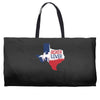 texan boxer lover Weekender Totes