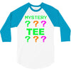 mystery tee shirt random funny cheap t shirt pop culture hipster graph 3/4 Sleeve Shirt