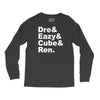 dre eazy cube rendre eazy cube ren Long Sleeve Shirts