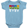 reservoir turtles Baby Bodysuit
