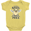 angel pug [converted] Baby Bodysuit