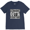 straight outta pleasant parks V-Neck Tee