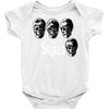 the skulls Baby Onesie