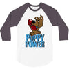 puppy power 3/4 Sleeve Shirt