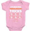 Stubborn French Bulldog Tricks Baby Onesie