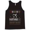santa sagittarius christmas ugly t shirts Tank Top