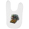 pizzaskull sticker original Baby Bibs