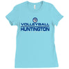 volleyball huntington high school Ladies Fitted T-Shirt