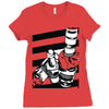 alcohol blanc Ladies Fitted T-Shirt