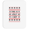 Emo Gothic Ugly Christmas Sweater Mousepad