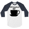 coffee snob 3/4 Sleeve Shirt