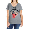 the frenchie world Ladies Curvy T-Shirt