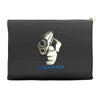partner's in crime black funny Accessory Pouches