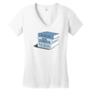words are for nerds Women's V-Neck T-Shirt