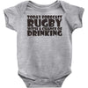 rugby (2) Baby Onesie