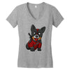 corgipool Women's V-Neck T-Shirt