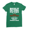 funny  built in the 50&rsquo;s, ideal gift or christmas present. Ladies Fitted T-Shirt