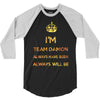 team damon salvatore 3/4 Sleeve Shirt