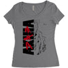 akira 2 Women's Triblend Scoop T-shirt