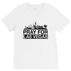 Pray for Las Vegas V-Neck Tee