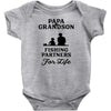 Papa And Grandson Fishing Partners For Life Infant Clothing
