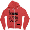 nerdy in a good way Zipper Hoodie