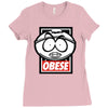 obese (collab with jay hai) Ladies Fitted T-Shirt