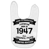 Premium Vintage 1947 Baby Bibs