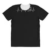 fishing heartbeat All Over Women's T-shirt