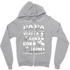 papa super saiyan vegeta Zipper Hoodie