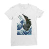 kaiju wave Ladies Fitted T-Shirt