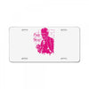 pink freud License Plate
