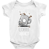 coffee addict Baby Bodysuit