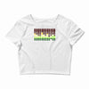 sound activated flashing light Crop Top