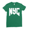 nyc new york city Ladies Fitted T-Shirt